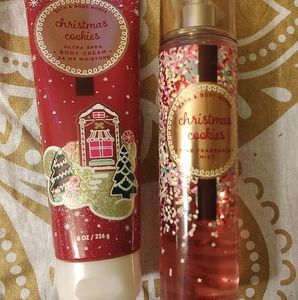 Bath and Body Works Christmas Cookie Set
